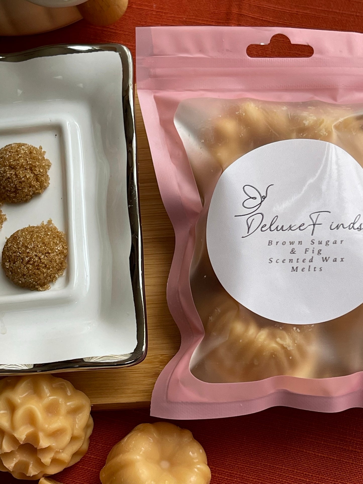 Sweet Delights: Brown Sugar and Fig Scented Wax Melts for Cozy Ambiance and Home Fragrance