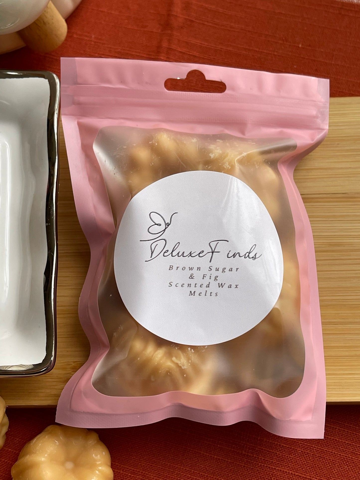 Sweet Delights: Brown Sugar and Fig Scented Wax Melts for Cozy Ambiance and Home Fragrance