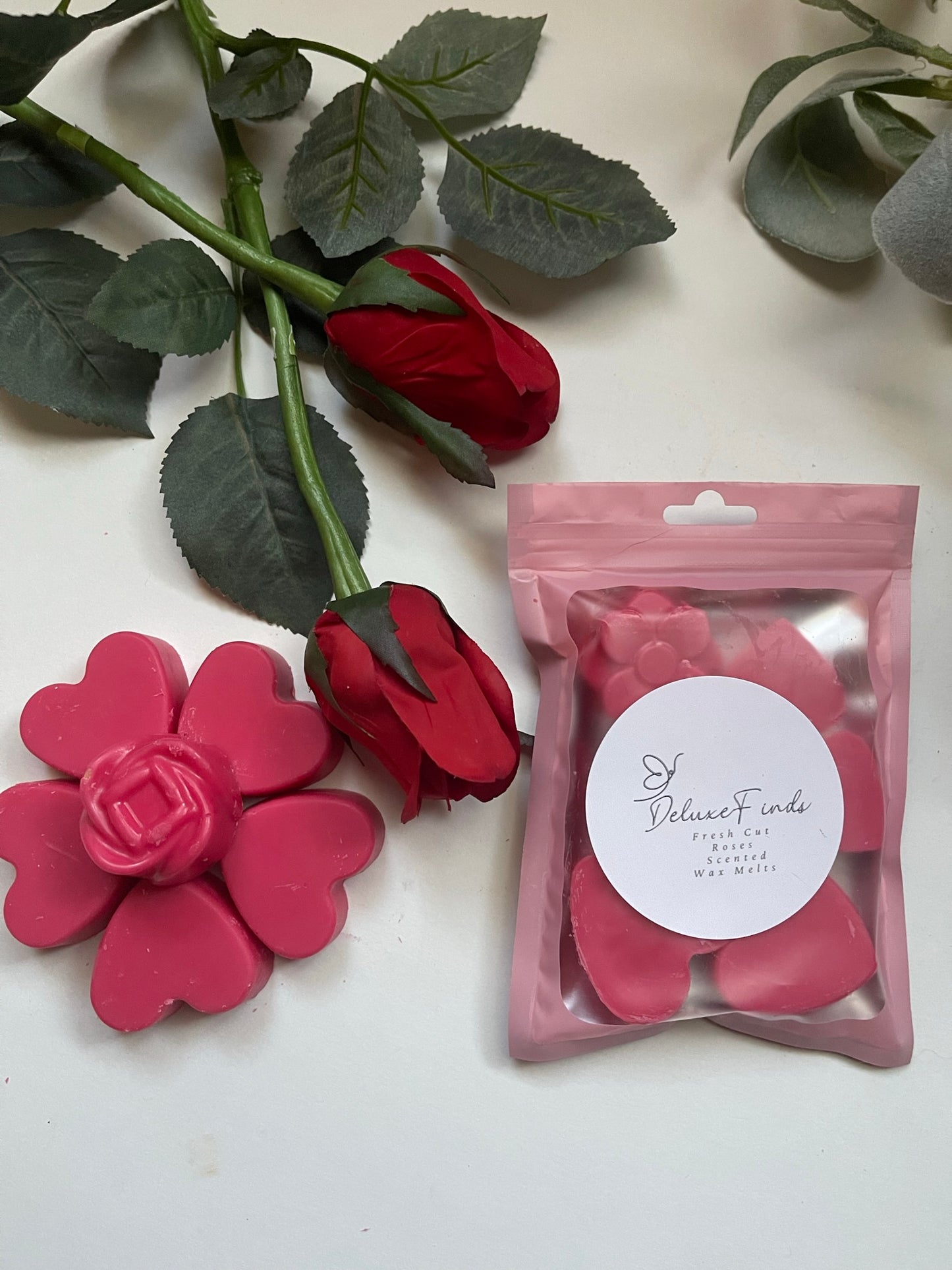 Fresh Cut Roses Wax Melts - Embrace the Essence of Blooming Beauty